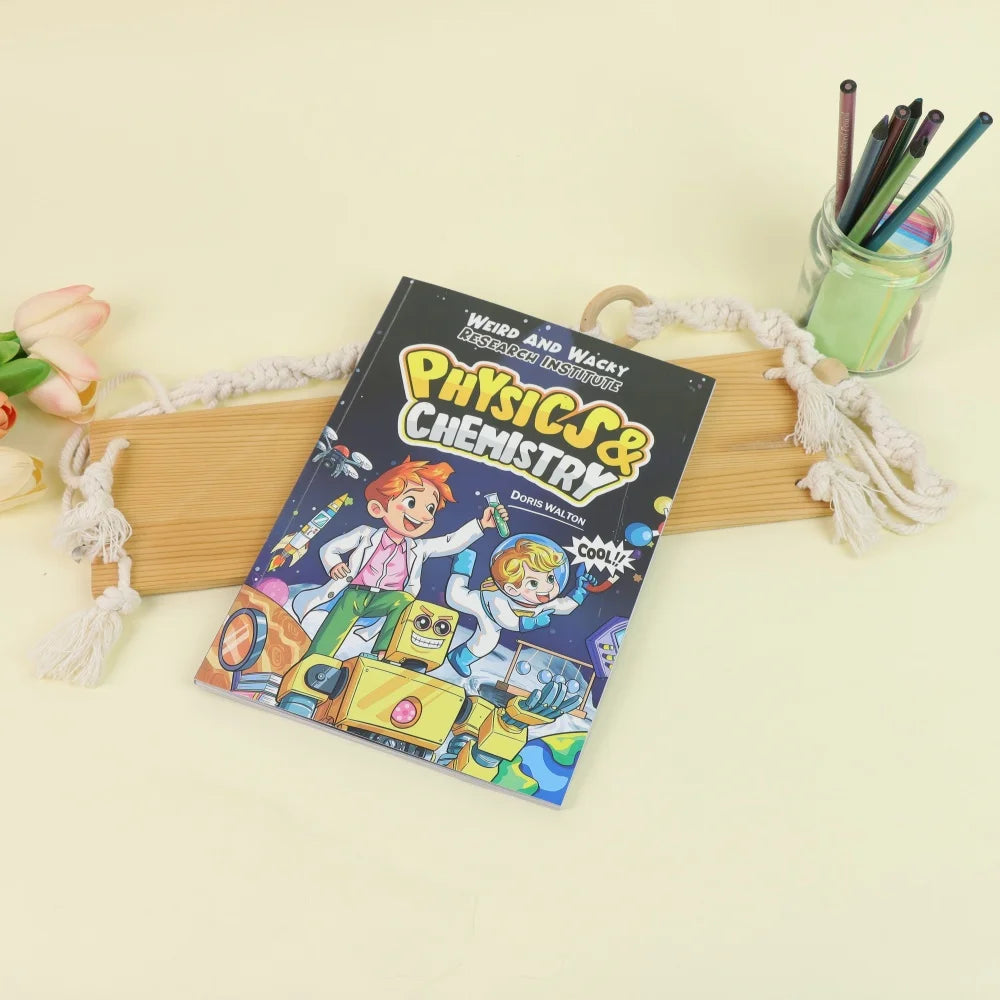 comic form to teach mathematics, physics, and chemistry knowledge, designed to stimulate interest in learning
