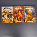 Avatar the Last Airbender Seasons 1/2 English Picture Book Set - Action Comedy Fantasy American Comics 3 Book Collection