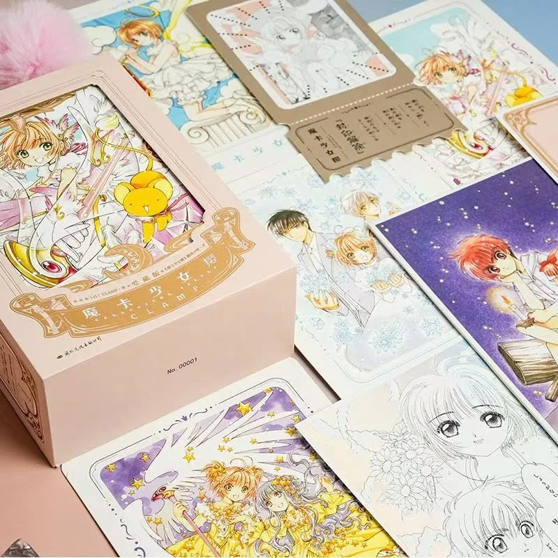 3 Books Cardcaptor Sakura Manga/Manhwa Book Vol.1-3 Magical Girl Story Comics Simplified Chinese Version