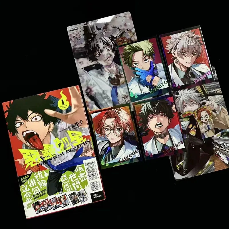 Phantom Busters Manga Book Vol.1-5 Traditional Chinese First Brush Limited Edition Japanese Funny Supernatural Comics