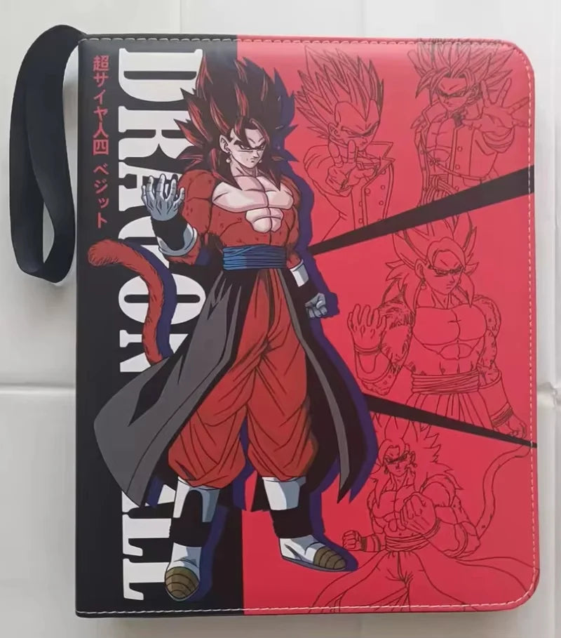 400/900pcs Dragon Ball Anime Card Album Book Collection Card Storage Folder Hold Vegeta Iv Game Cards Binder Holder Collect Gift