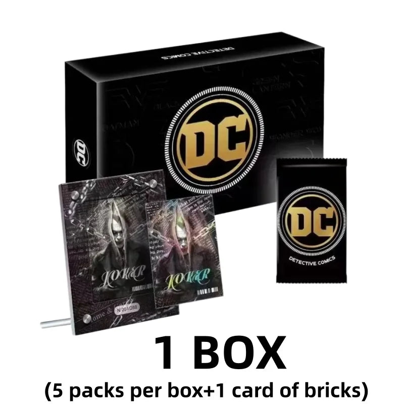 KAYOU Genuine DC Comics Collection Card The Radiance of The Universe Vol.1 2  Batman The Flash Superman Anime for Fans Toy Gift