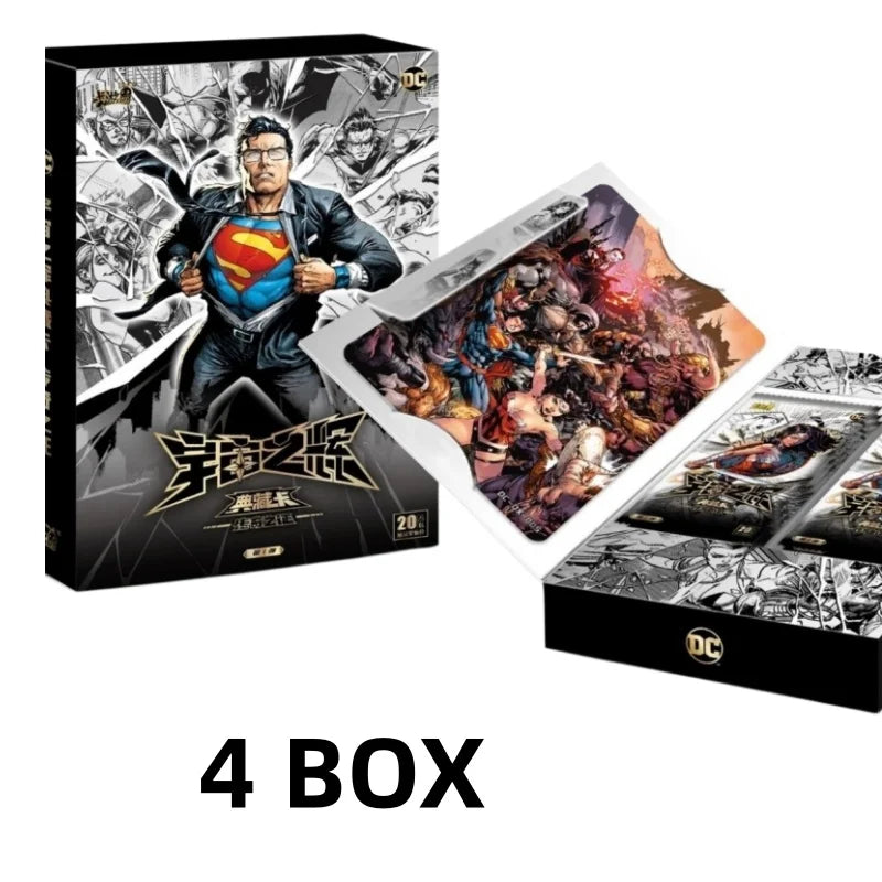 KAYOU Genuine DC Comics Collection Card The Radiance of The Universe Vol.1 2  Batman The Flash Superman Anime for Fans Toy Gift