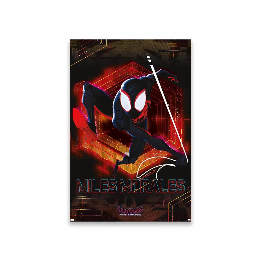 Spider Man  Comics Poster Superhero Cartoon Movie Art Diamond Painting The Amazing Spider Man Prints Bedroom Decoration