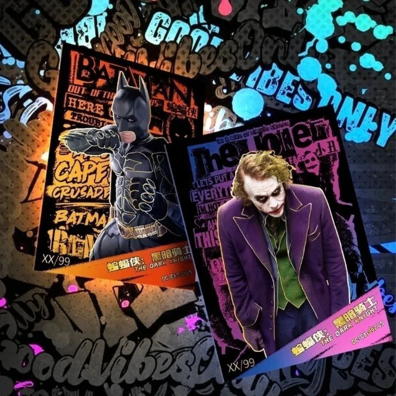 KAYOU Genuine DC Comics Collection Card The Radiance of The Universe Vol.1 2  Batman The Flash Superman Anime for Fans Toy Gift